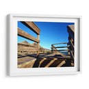 Madera, azul _ sombras - Anivpaz | Cuadro decorativo de Canvas Lab