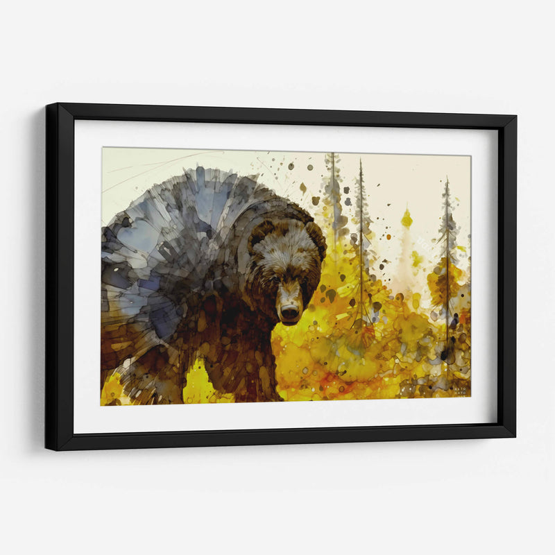 Oso - Artomato | Cuadro decorativo de Canvas Lab