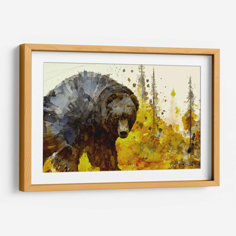 Oso - Artomato | Cuadro decorativo de Canvas Lab