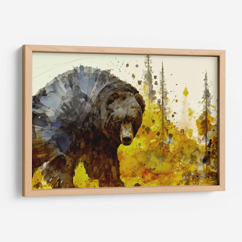 Oso - Artomato | Cuadro decorativo de Canvas Lab