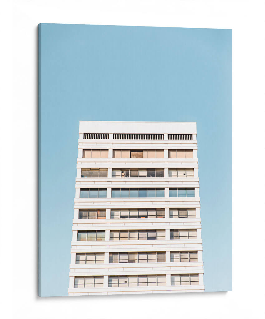 Departamentos blancos | Cuadro decorativo de Canvas Lab