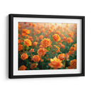 Campo de Rosas Anaranjadas - DeLaVegaGaming | Cuadro decorativo de Canvas Lab