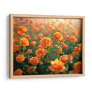 Campo de Rosas Anaranjadas - DeLaVegaGaming | Cuadro decorativo de Canvas Lab