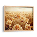 Campo de Rosas Beige - DeLaVegaGaming | Cuadro decorativo de Canvas Lab