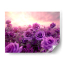 Campo de Rosas Moradas - DeLaVegaGaming | Cuadro decorativo de Canvas Lab