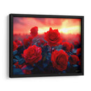 Campo de Rosas Rojas - DeLaVegaGaming | Cuadro decorativo de Canvas Lab