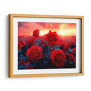 Campo de Rosas Rojas - DeLaVegaGaming | Cuadro decorativo de Canvas Lab