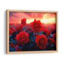 Campo de Rosas Rojas - DeLaVegaGaming | Cuadro decorativo de Canvas Lab
