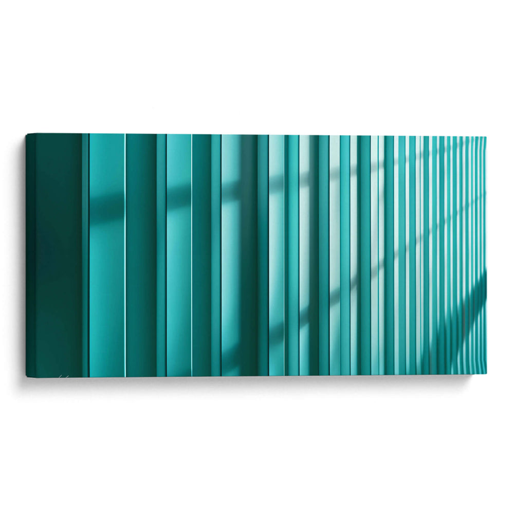 Movimiento - Turquesa - 3 - DeLaVegaGaming | Cuadro decorativo de Canvas Lab