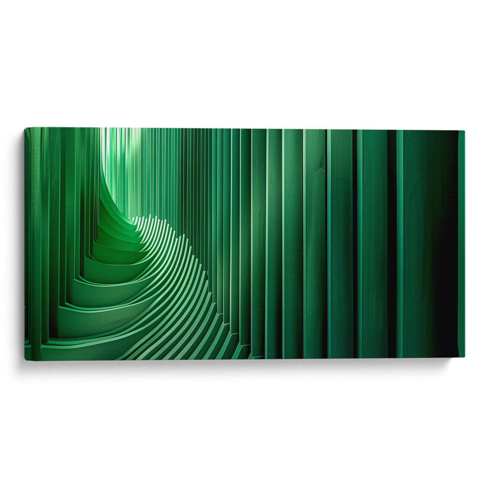 Movimiento - Verde - 2 - DeLaVegaGaming | Cuadro decorativo de Canvas Lab