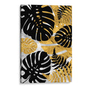 Hojas dorado negro Monstera  - Lofty&Me | Cuadro decorativo de Canvas Lab