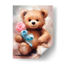 oso de peluche  - Lofty&Me | Cuadro decorativo de Canvas Lab