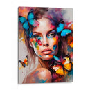 Mujer mariposa - Lofty&Me | Cuadro decorativo de Canvas Lab