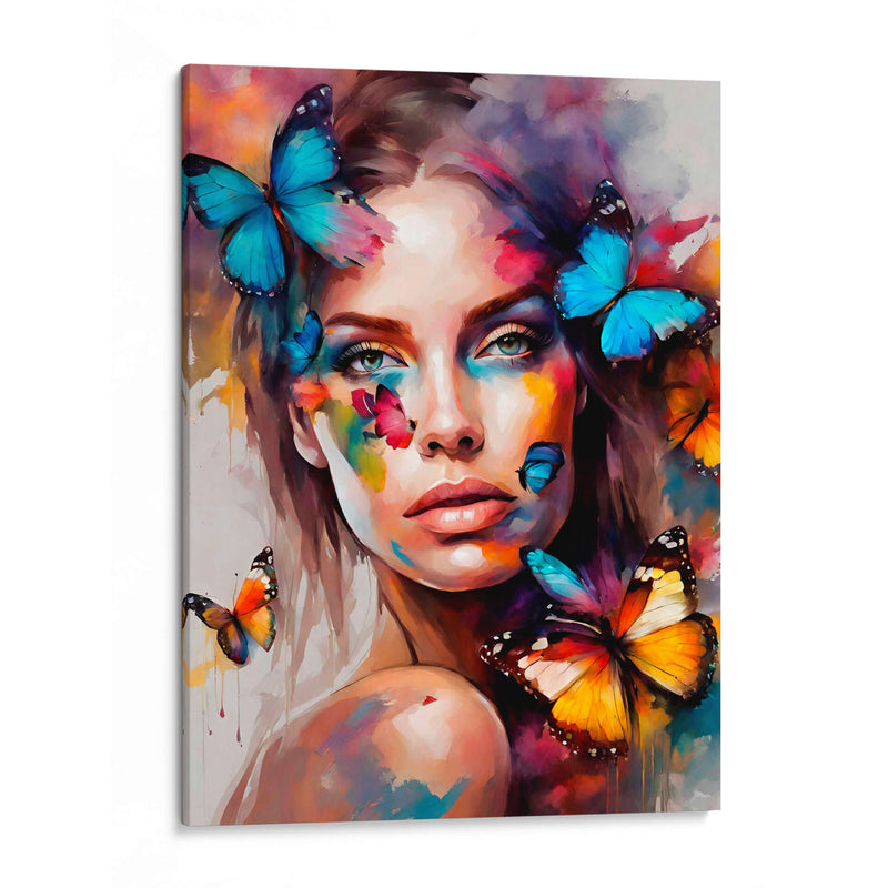 Mujer mariposa - Lofty&Me | Cuadro decorativo de Canvas Lab