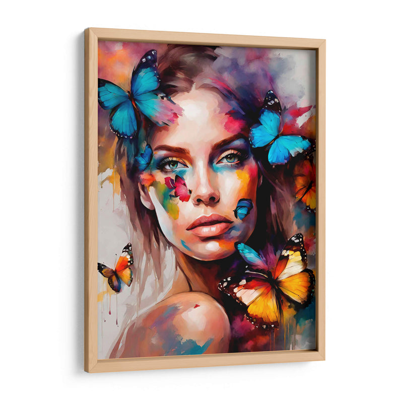 Mujer mariposa - Lofty&Me | Cuadro decorativo de Canvas Lab