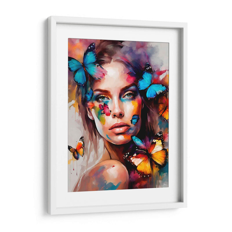 Mujer mariposa - Lofty&Me | Cuadro decorativo de Canvas Lab