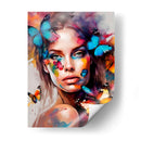 Mujer mariposa - Lofty&Me | Cuadro decorativo de Canvas Lab