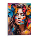 Mujer mariposa 2 - Lofty&Me | Cuadro decorativo de Canvas Lab