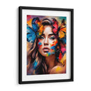 Mujer mariposa 2 - Lofty&Me | Cuadro decorativo de Canvas Lab
