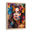 Mujer mariposa 2 - Lofty&Me | Cuadro decorativo de Canvas Lab
