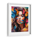 Mujer mariposa 2 - Lofty&Me | Cuadro decorativo de Canvas Lab