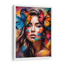 Mujer mariposa 2 - Lofty&Me | Cuadro decorativo de Canvas Lab