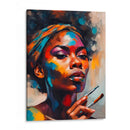 Mujer afro - Lofty&Me | Cuadro decorativo de Canvas Lab