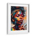 Mujer afro - Lofty&Me | Cuadro decorativo de Canvas Lab