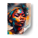 Mujer afro - Lofty&Me | Cuadro decorativo de Canvas Lab