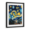 La noche estrellada  - Lofty&Me | Cuadro decorativo de Canvas Lab