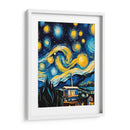 La noche estrellada  - Lofty&Me | Cuadro decorativo de Canvas Lab