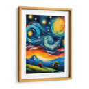 La noche estrellada campestre - Lofty&Me | Cuadro decorativo de Canvas Lab