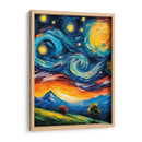 La noche estrellada campestre - Lofty&Me | Cuadro decorativo de Canvas Lab