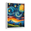 La noche estrellada campestre - Lofty&Me | Cuadro decorativo de Canvas Lab