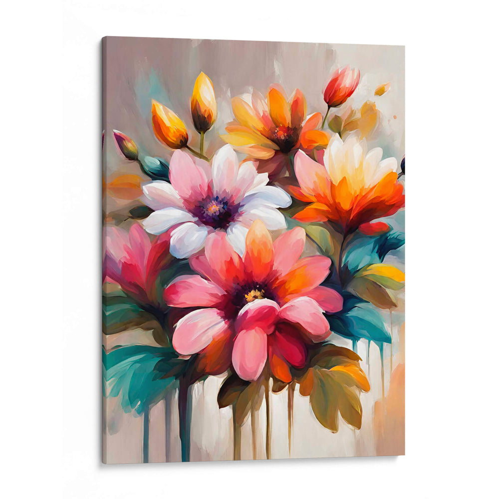 Flores Colores - Lofty&Me | Cuadro decorativo de Canvas Lab