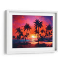 Palmeras en el atardecer  - Paltik Arte Digital | Cuadro decorativo de Canvas Lab