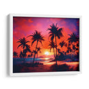 Palmeras en el atardecer  - Paltik Arte Digital | Cuadro decorativo de Canvas Lab