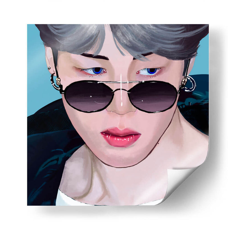 Airport Jimin - El Warlock | Cuadro decorativo de Canvas Lab