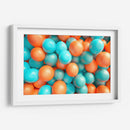 Orbes - Naranjazul - DeLaVegaGaming | Cuadro decorativo de Canvas Lab