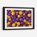 Orbes - Morado/Amarillo - DeLaVegaGaming | Cuadro decorativo de Canvas Lab