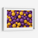 Orbes - Morado/Amarillo - DeLaVegaGaming | Cuadro decorativo de Canvas Lab