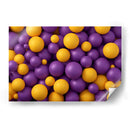Orbes - Morado/Amarillo - DeLaVegaGaming | Cuadro decorativo de Canvas Lab