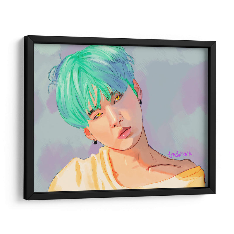 Min Yoongi - El Warlock | Cuadro decorativo de Canvas Lab