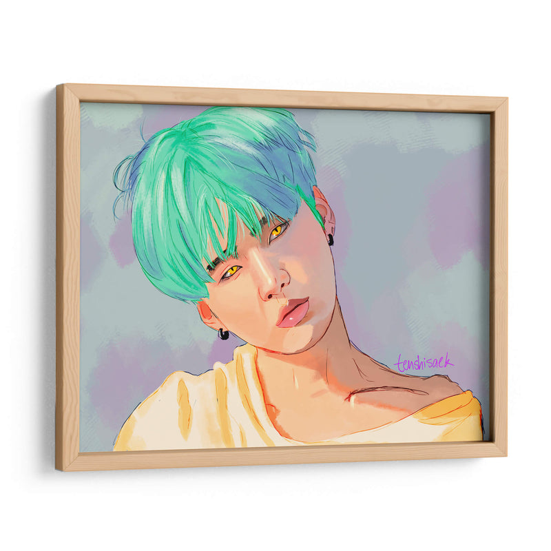 Min Yoongi - El Warlock | Cuadro decorativo de Canvas Lab