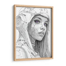 CyberGirl - DeLaVegaGaming | Cuadro decorativo de Canvas Lab