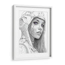 CyberGirl - DeLaVegaGaming | Cuadro decorativo de Canvas Lab