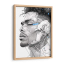 CyberMan - DeLaVegaGaming | Cuadro decorativo de Canvas Lab