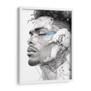 CyberMan - DeLaVegaGaming | Cuadro decorativo de Canvas Lab