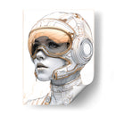 La Chica del Futuro - 2 - DeLaVegaGaming | Cuadro decorativo de Canvas Lab