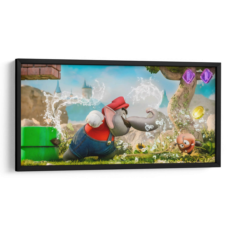 Mario Elefante - Yonatan Rodriguez | Cuadro decorativo de Canvas Lab